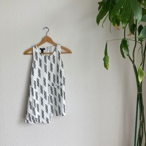 Unique asymmetrical blouse